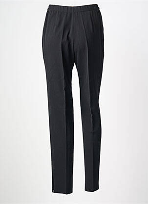 Pantalon slim talie înaltă talie înaltă negru KARTING femeie