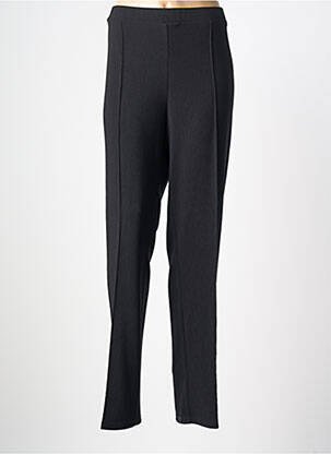Pantalon slim talie elastică mărime normală negru GUY DUBOUIS femeie