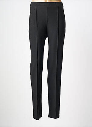 Pantalon slim talie elastică mărime normală negru GUY DUBOUIS femeie