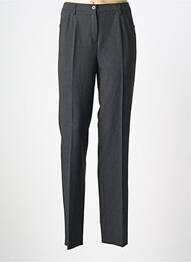 Pantalon slim elasticitate talie înaltă gri FRANK WALDER femme