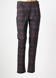 Pantalon slim talie elastică mărime normală roșu MERI & ESCA femme