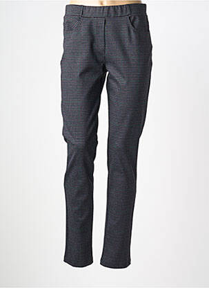 Pantalon slim talie elastică mărime normală gri GUY DUBOUIS femeie