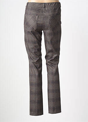 Pantalon slim talie elastică mărime normală gri STARK femeie