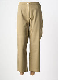 Pantalon 7/8 elasticitate mărime normală verde STARK femme