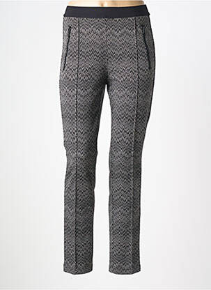 Pantalon slim talie elastică mărime normală gri RABE femeie