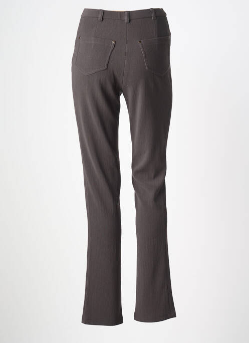 Pantalon slim elasticitate talie înaltă gri GUY DUBOUIS femme