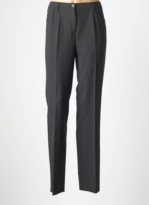 Pantalon slim elasticitate talie înaltă gri FRANK WALDER femme