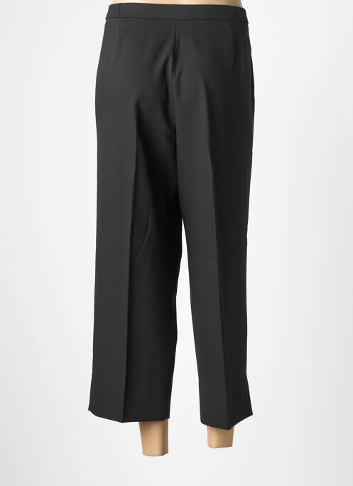 Pantalon trei sferturi croială dreaptă mărime normală negru KARTING femme