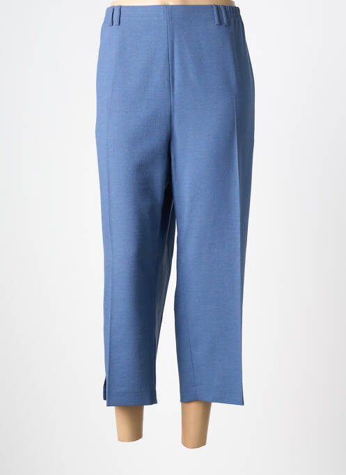 Pantalon trei sferturi croială dreaptă mărime normală albastru deschis KARTING femme