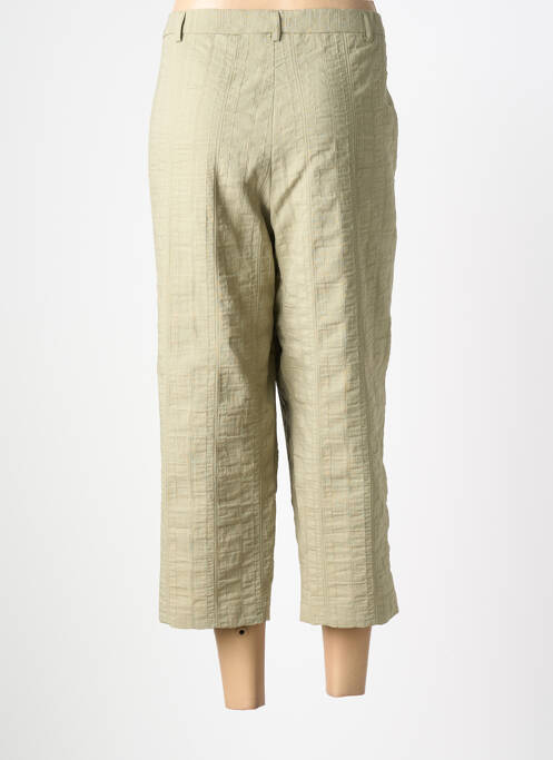 Pantalon trei sferturi mărime normală mărime normală verde GUY DUBOUIS femme