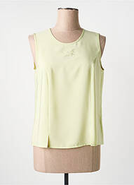 Top croială fluidă fără mâneci verde SOMMERMANN femme