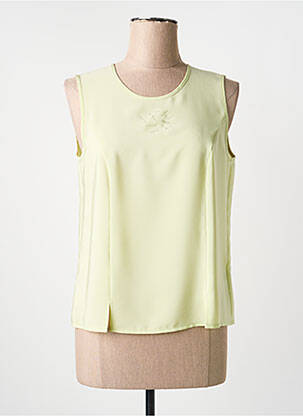 Top croială fluidă fără mâneci verde SOMMERMANN femme