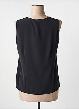Top țesătură crep fără mâneci negru SOMMERMANN femeie