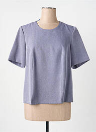 Top mâneci scurte mâneci scurte violet LISA CHESNAY femme