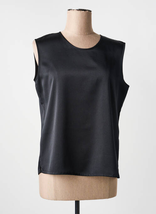 Top croială fluidă fără mâneci negru SOMMERMANN femme