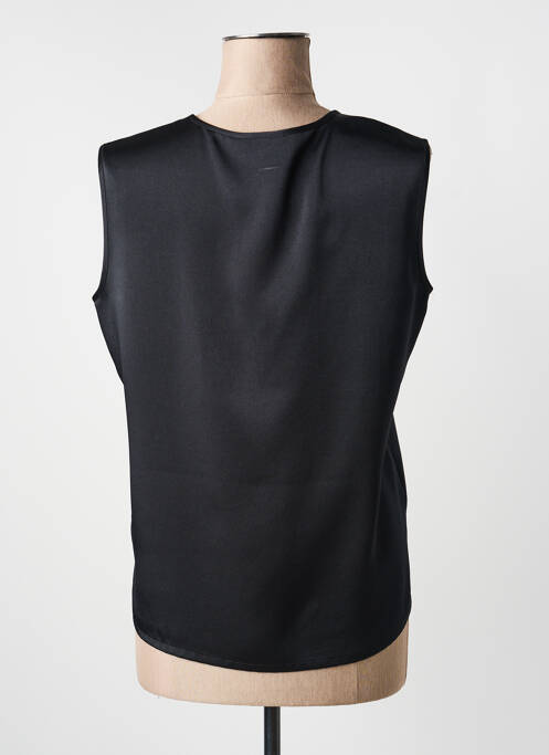 Top croială fluidă fără mâneci negru SOMMERMANN femme