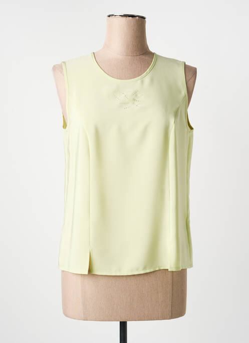 Top croială fluidă fără mâneci verde SOMMERMANN femme