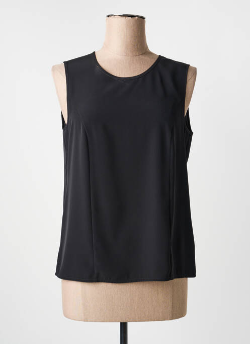 Top croială fluidă fără mâneci negru SOMMERMANN femme