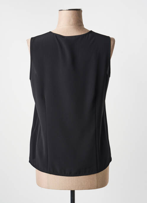 Top croială fluidă fără mâneci negru SOMMERMANN femme