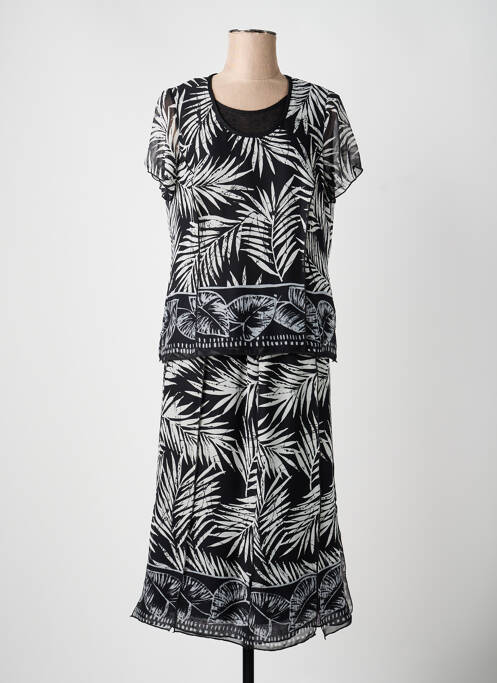 Set fustă croială fluidă negru GUY DUBOUIS femme