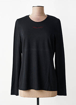 Tricou mâneci lungi mâneci lungi negru SOMMERMANN femeie
