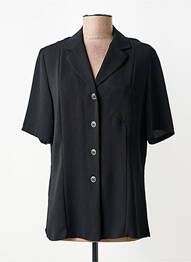 Sacou croială cambrată negru BARBARA LEBEK femme
