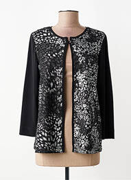 Vestă cu mâneci lungi mâneci 3/4 negru ERFO femme