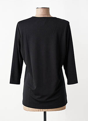 Tricou mâneci 3/4 mâneci 3/4 negru FRANK WALDER femeie