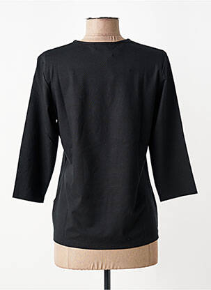 Tricou mâneci 3/4 mâneci 3/4 negru FRANK WALDER femeie