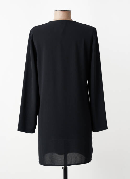 Vestă cu mâneci lungi croială cambrată negru FOSBY femme