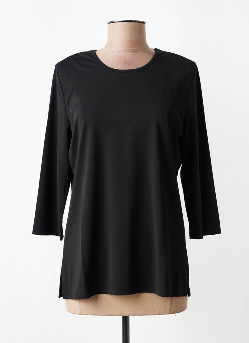 Tricou mâneci 3/4 mâneci 3/4 negru FRANK WALDER femme