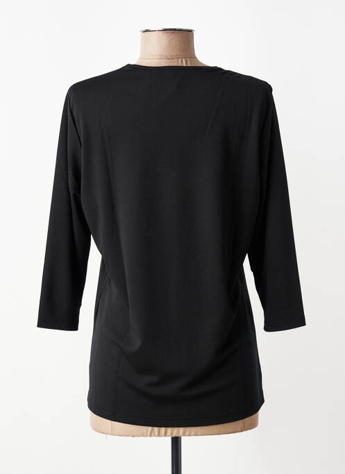 Tricou mâneci 3/4 mâneci 3/4 negru FRANK WALDER femme