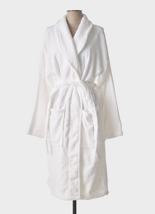 Halat de baie buzunare alb HOTEL MEGASTORE femme