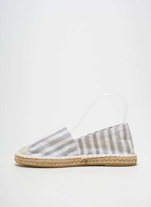 Espadrile vârf rotund toc plat până la 3 cm albastru YAYA femme
