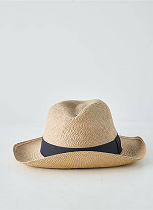 Pălărie formă pălărie de paie negru PANAMA HAT femeie