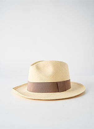 Pălărie bandă anti-transpirație maro PANAMA HAT bărbat