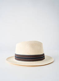 Pălărie bandă anti-transpirație bej PANAMA HAT bărbat