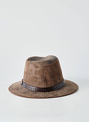 Pălărie țesătură piersică maro AUSSIE APPAREL bărbat