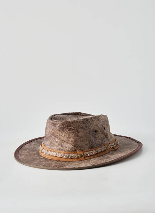 Pălărie bandă anti-transpirație maro AUSSIE APPAREL homme