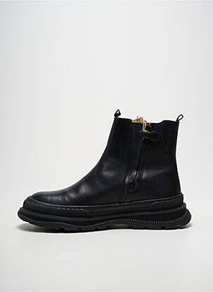 Botine/ghete vârf rotund toc de 4 la 6 cm negru BISGAARD femeie