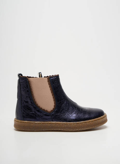 Botine/ghete branț detașabil vârf rotund albastru BISGAARD fille