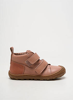 Botine/ghete branț detașabil vârf rotund roz BISGAARD fată