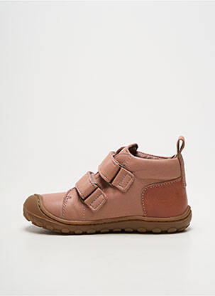 Botine/ghete branț detașabil vârf rotund roz BISGAARD fată