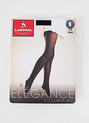 Colanți elasticitate negru LABONAL femeie