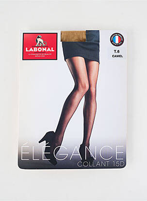 Colanți elasticitate bej LABONAL femeie