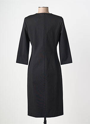 Rochie midi mâneci 3/4 mâneci 3/4 negru MARC AUREL femeie