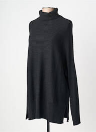 Pulover tunică elasticitate mâneci lungi negru MARC AUREL femme