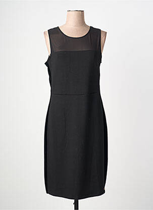 Rochie midi fără mâneci fără mâneci negru ARMANI EXCHANGE femeie