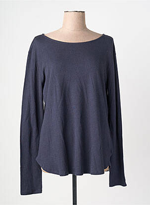 Tricou mâneci lungi mâneci lungi albastru JUVIA femeie