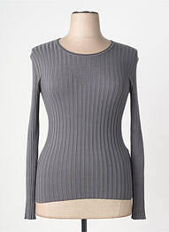 Pulover elasticitate mâneci lungi gri EMPORIO ARMANI femme